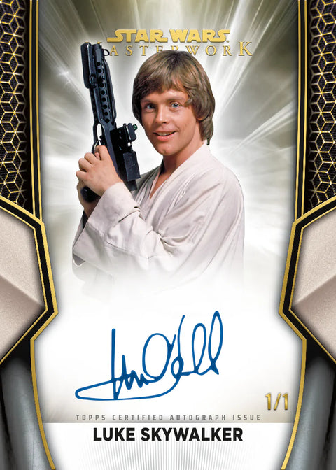 2025 Star Wars Mastwerworks Hobby Box