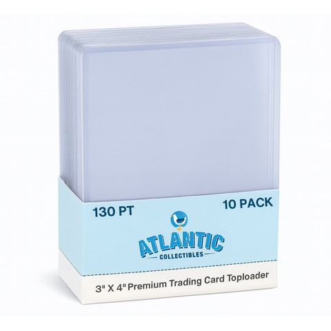 130PT Premium Trading Card Toploaders - (10 Pack)