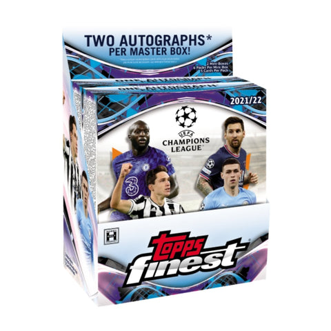 2021-2022 Topps Finest UEFA Champions League Hobby Box