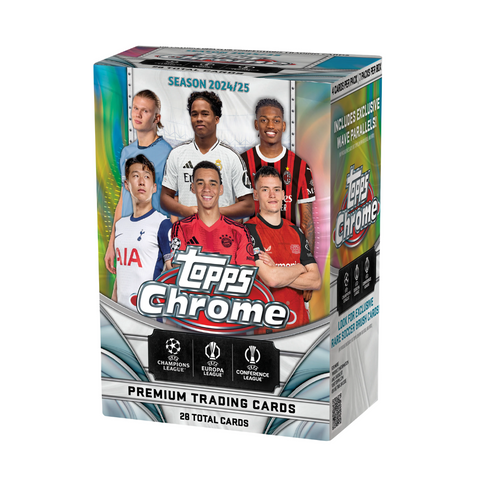 2024-25 Topps Chrome UEFA Club Competitions - Blaster Box