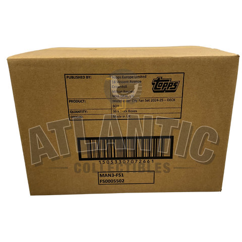 2024-25 Topps Manchester City FC Fan Set