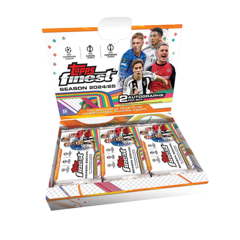 2024-25 Topps Finest UEFA Club Competitions - Hobby Box