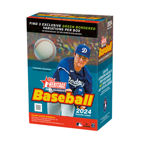 2024 Topps Heritage High Number Baseball - Value box