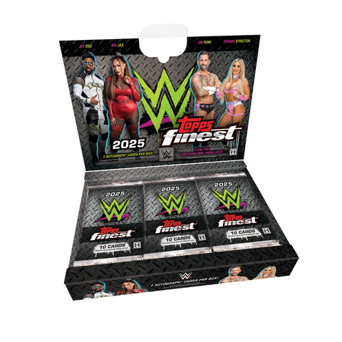 2025 Topps Finest WWE - Hobby Box