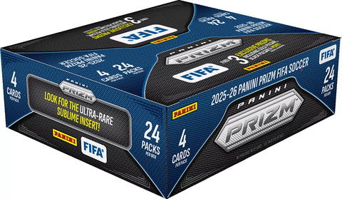 2025-26 Panini Prizm FIFA Retail Box