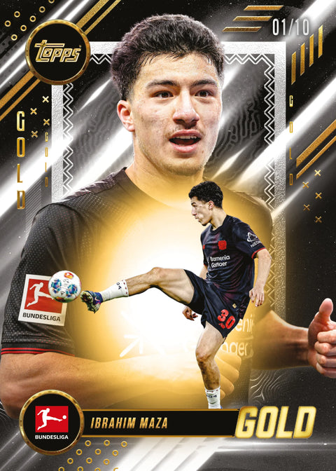 2025-26 Topps Bundesliga Gold - Hobby Box