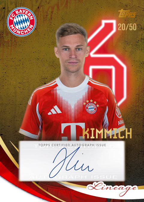 2025-26 Topps FC Bayern München Lineage Hobby Box