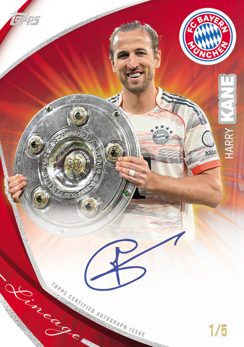 2025-26 Topps FC Bayern München Lineage Hobby Box