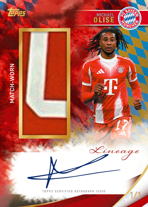 2025-26 Topps FC Bayern München Lineage Hobby Box