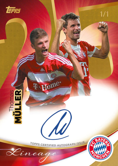 2025-26 Topps FC Bayern München Lineage Hobby Box