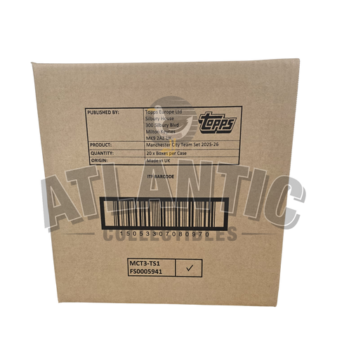 Topps Manchester City 2025/26 Team Set