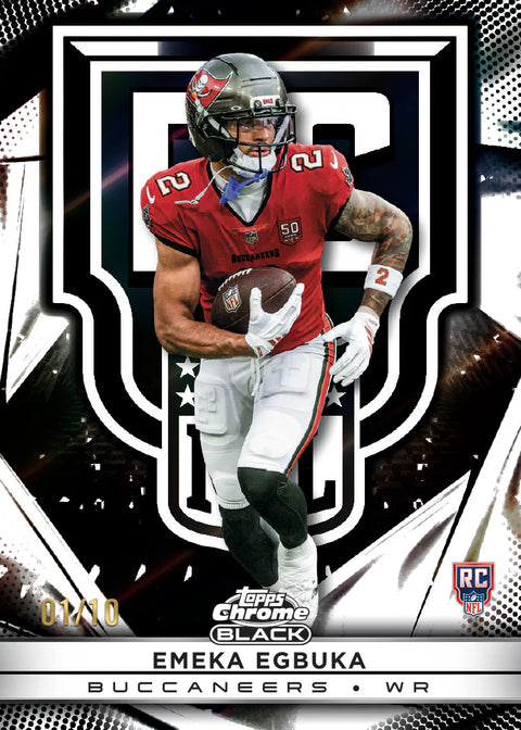 2025 Topps Chrome Black Football Hobby Box