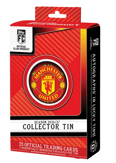 2026-27 Topps Manchester United Collector Tin