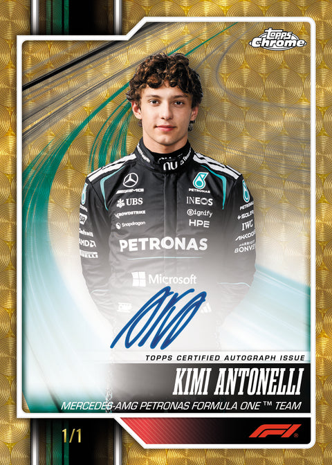 2026 Topps Chrome Formula 1 -  Hobby Box