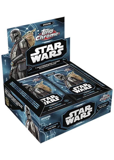 2026 Topps Star Wars Chrome Hobby Box