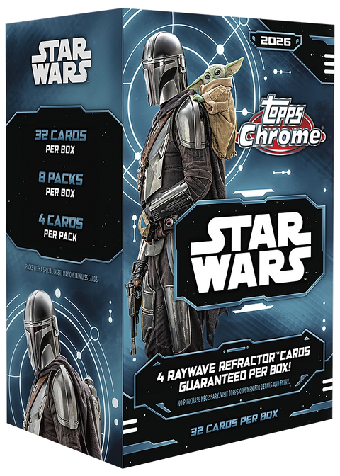 2026 Topps Star Wars Chrome Value Box