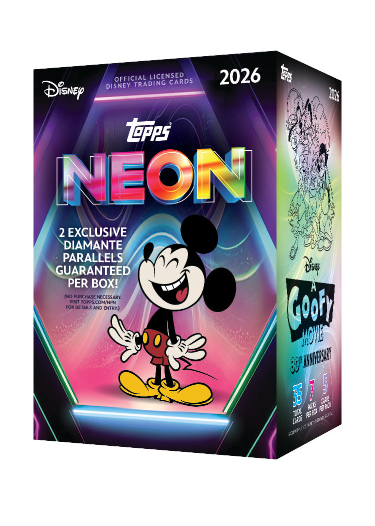 2026 Topps Disney Neon - Blaster Box – Atlantic Collectibles