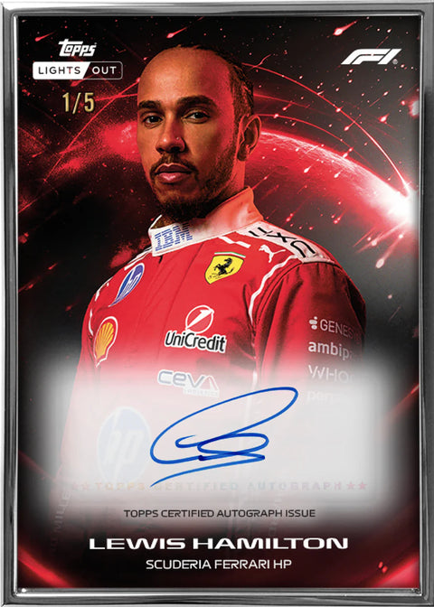 2026 Topps Formula 1 Lights Out Box