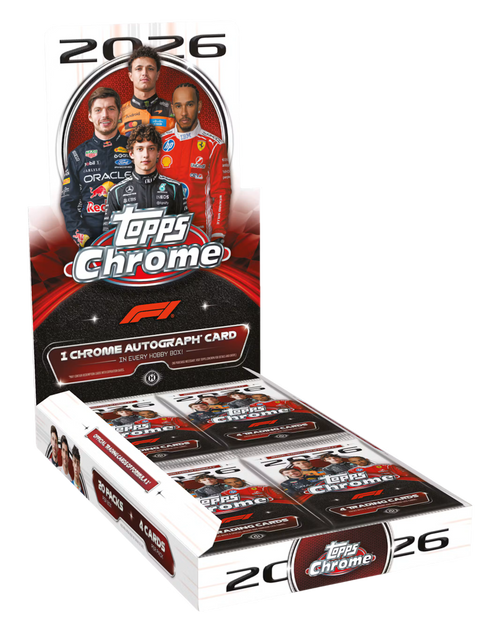 2026 Topps Chrome Formula 1 -  Hobby Box