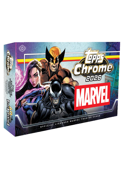 2026 Topps Chrome Marvel Comics - Hobby Box