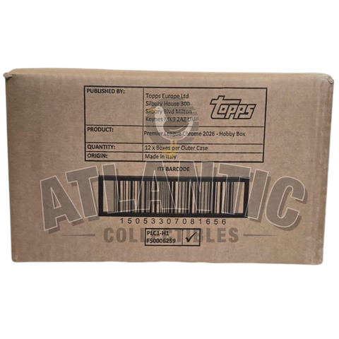 2026 Topps Chrome Premier League - Hobby Box