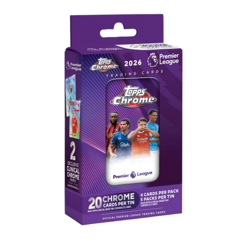 2026 Topps Chrome Premier League - Tin