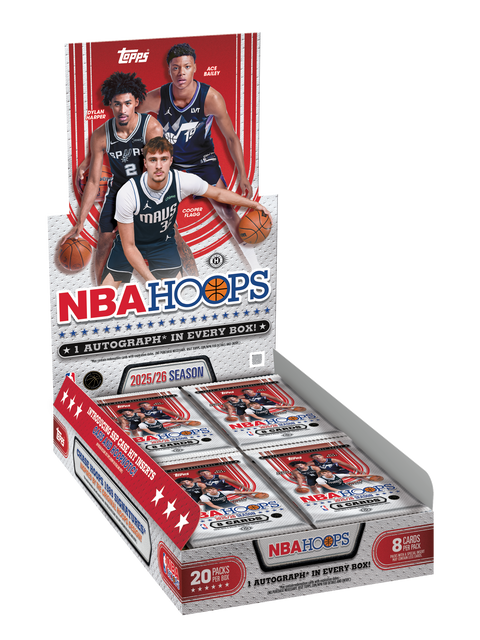 2025-26 Topps NBA Hoops Basketball - Hobby Box