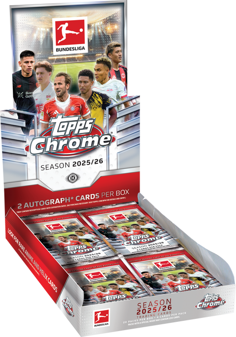 2025-26 Topps Chrome Bundesliga - Hobby Box