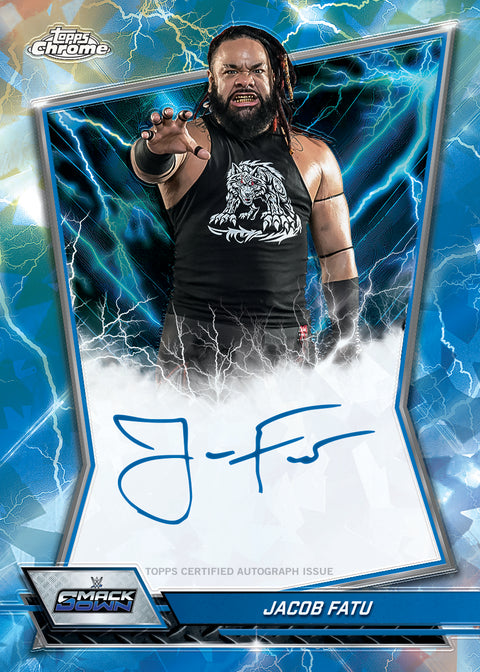 2026 Topps Chrome WWE Sapphire - Hobby Box