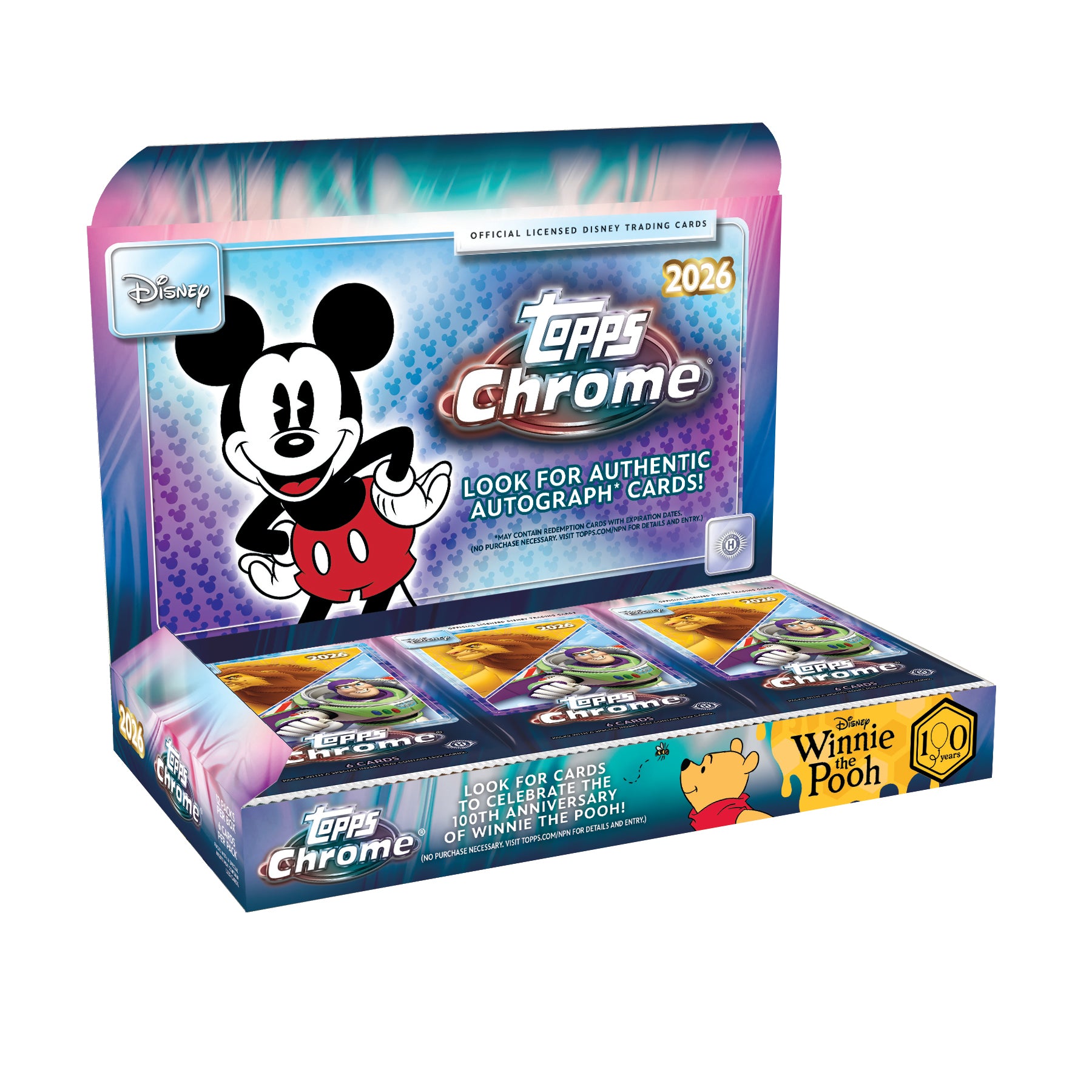 2026 Topps Chrome Disney - Hobby Box – Atlantic Collectibles