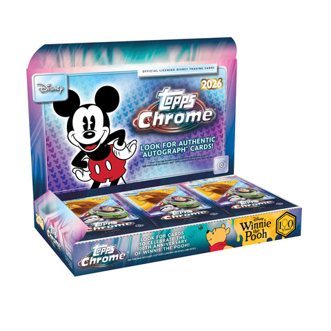 2026 Topps Chrome Disney - Hobby Box