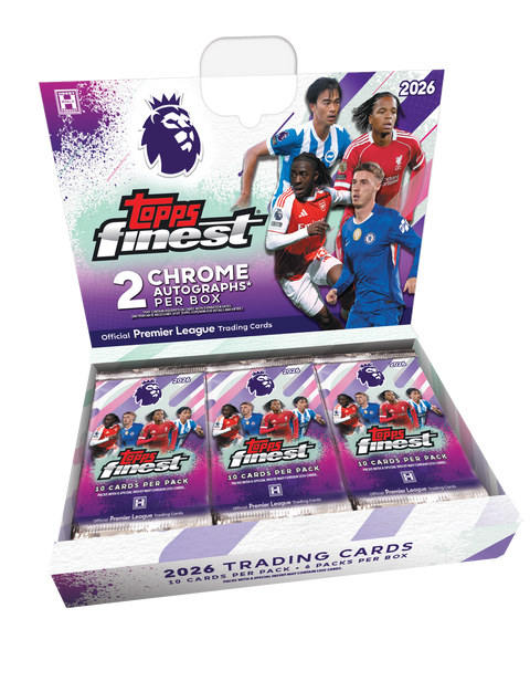 2026 Topps Finest Premier League - Hobby Box