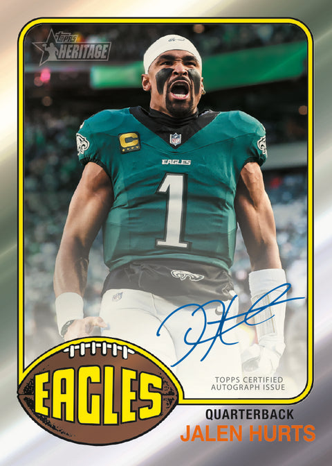 2026 Topps Heritage Football - Hobby Box