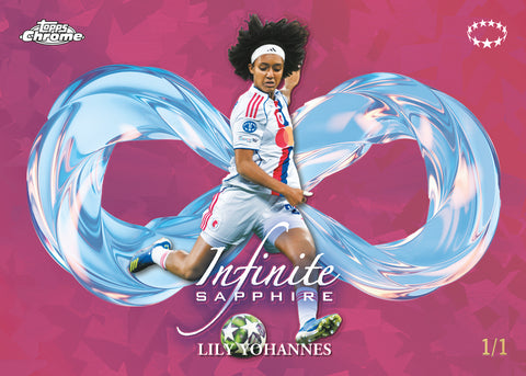 2025-26 Topps UEFA Women’s Champions League Chrome Sapphire Hobby Box