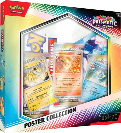 Pokemon TCG: Scarlet and Violet Poster Collection - Prismatic Evolutions