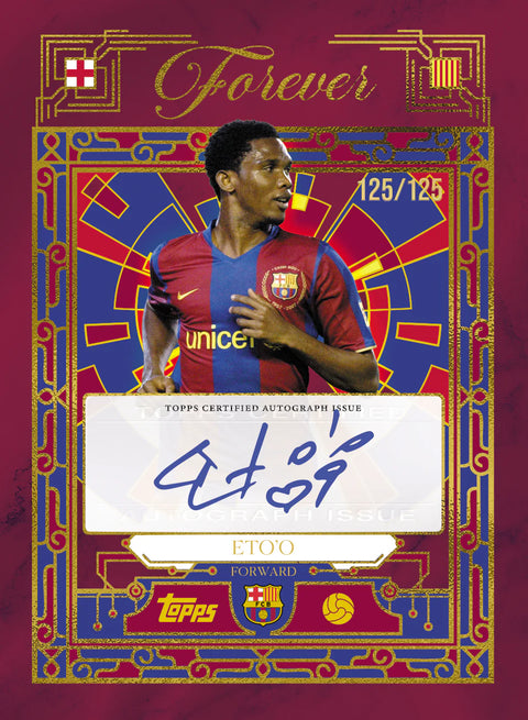 2025-26 Topps Forever FC Barcelona - Hobby Box