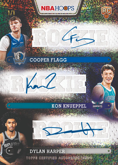 2025-26 Topps NBA Hoops Basketball - Hobby Box