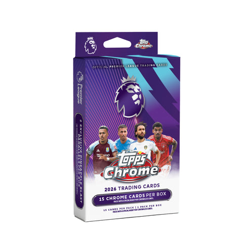 2026 Topps Chrome Premier League - Hanger Box