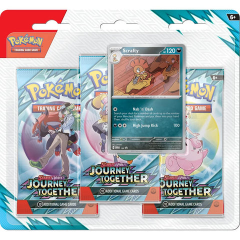 Pokemon Scarlet & Violet Journey Together 3-Pack Blister