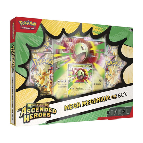 Pokemon Ascended Heroes Mega Meganium ex Collection Box