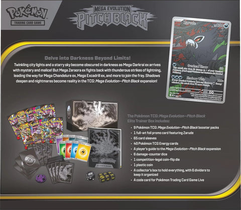 Pokemon Mega Evolution Pitch Black Elite Trainer Box