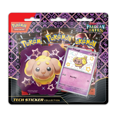 Pokemon Scarlet & Violet Paldean Fates Tech Sticker Collection