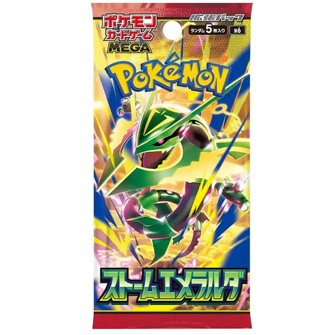Pokemon M6 Storm Emeralda Japanese Booster Box