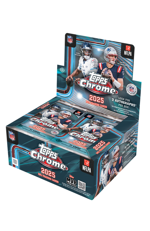 2025 Topps Chrome Football Jumbo Box