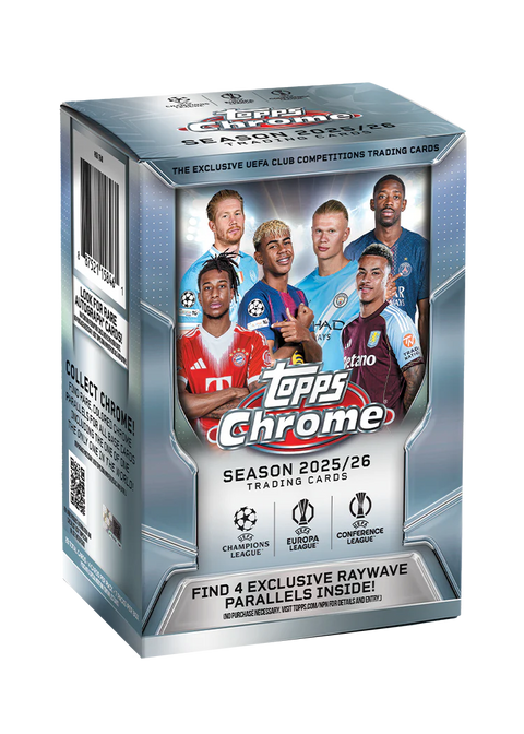 2025-26 Topps Chrome UEFA Club Competitions - Value Box