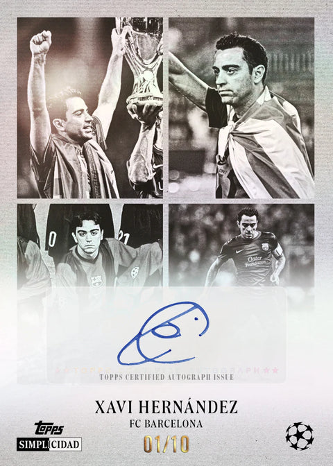 2025-26 Topps UEFA Club Competitions Simplicidad Box
