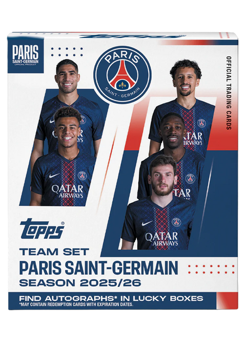 2025-26 Topps Paris Saint Germain - PSG Team Set