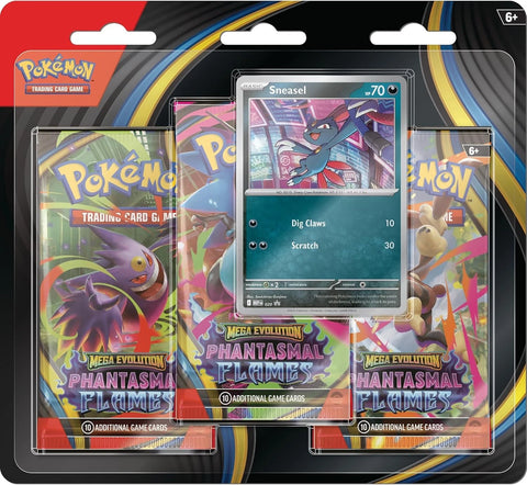 Pokemon Phantasmal Flames 3 Pack Blister